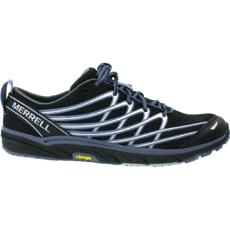 Women's Merrell Barefoot Run Bare Access Arc 3 Black/Silver Mesh