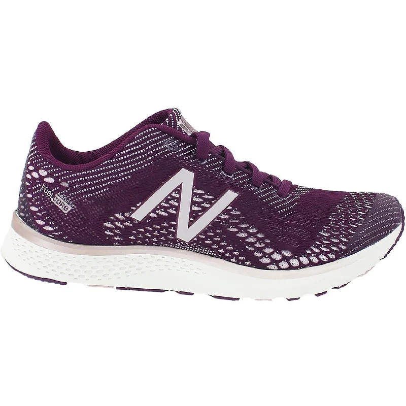 Women's New Balance WXAGLHP2 Vazee Agility Trainer Dark Mulberry/Faded Rose/Winter Mesh