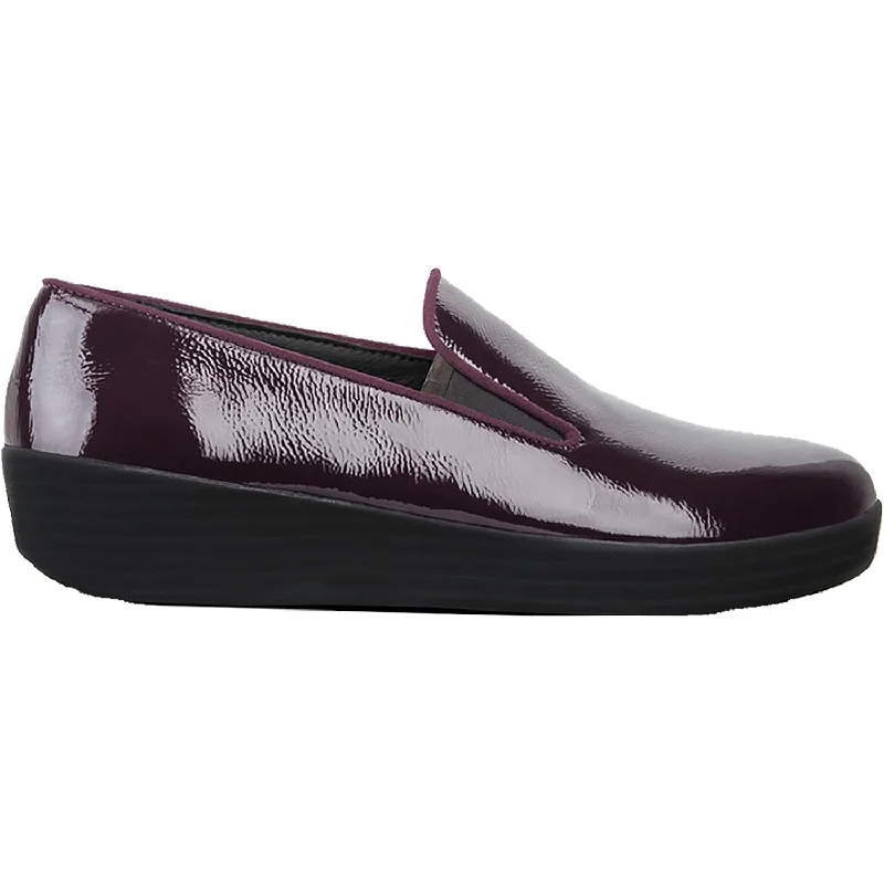 Women's Fit Flop Superskate Plum Leather