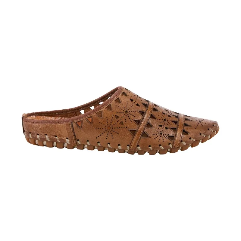 Spring Step Women's Fusalide Slip On Clog Shoes - Brown