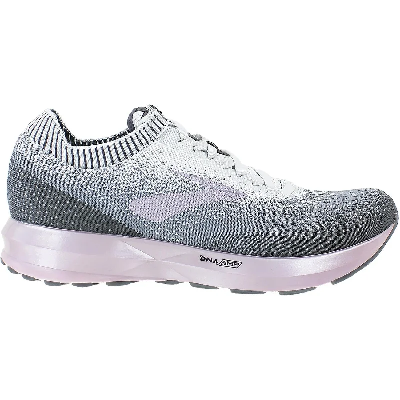 Women's Brooks Levitate 2 Grey/Rose Fabric