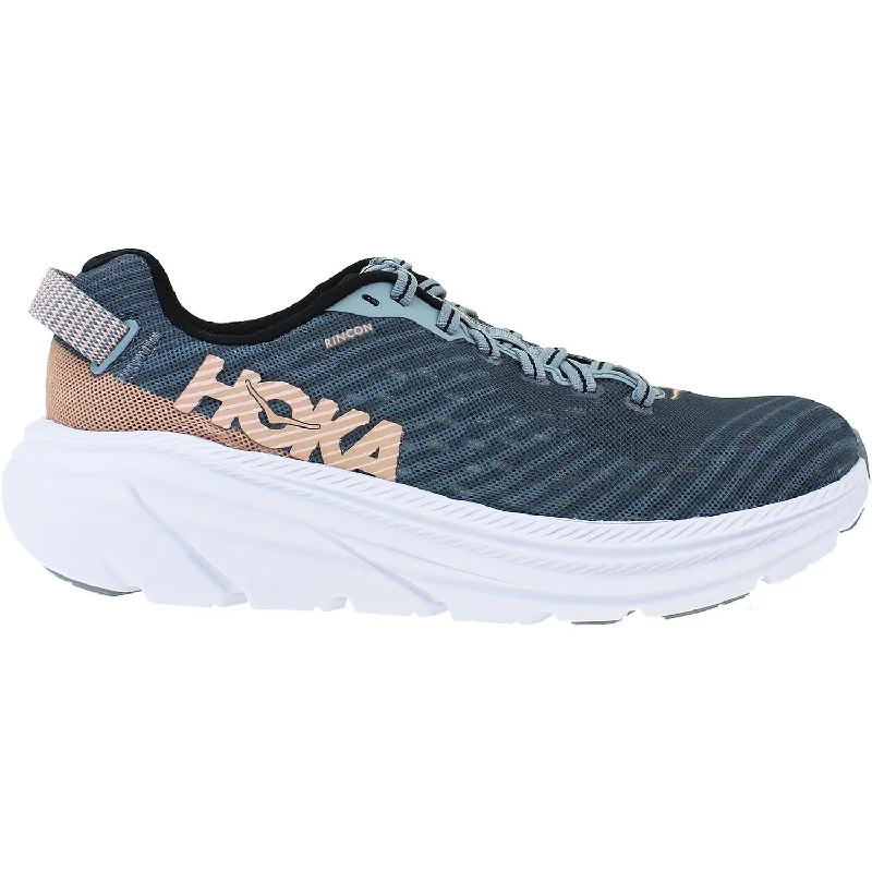 Women's Hoka One One Rincon Lead/Pink Sand Mesh