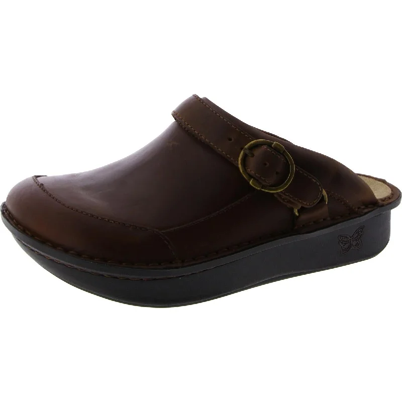 Alegria Womens Leather Clogs Mules