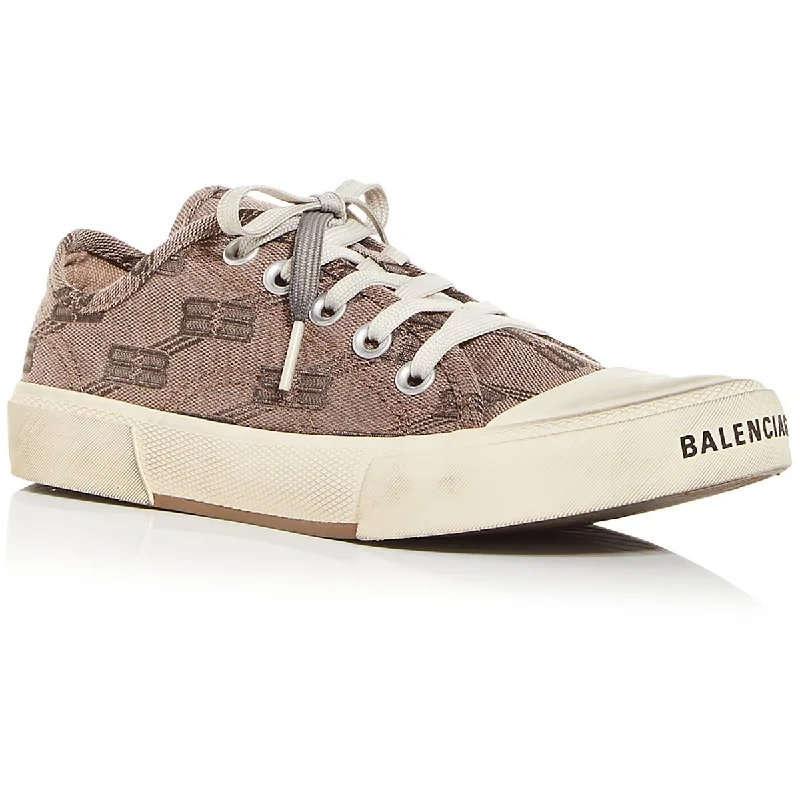 Balenciaga Womens Paris Low Canvas Skate Shoes