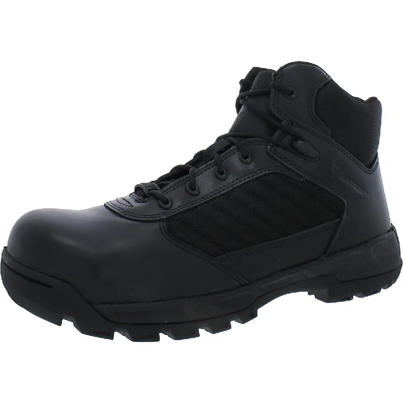 Bates Mens Tactical Sport 2 Faux Leather Work & Safety Boots