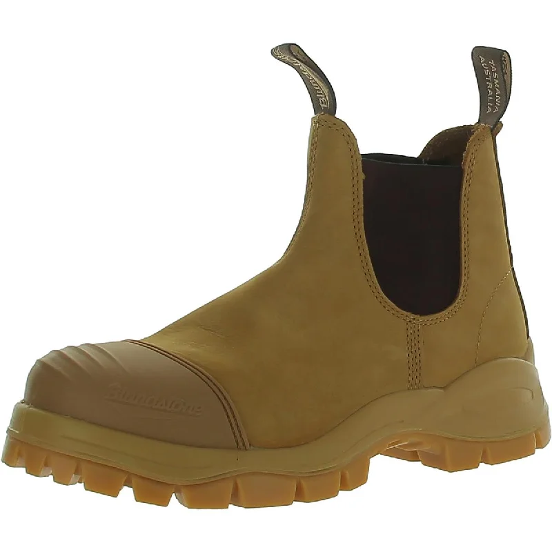 Blundstone Mens Leather Pull On Chelsea Boots