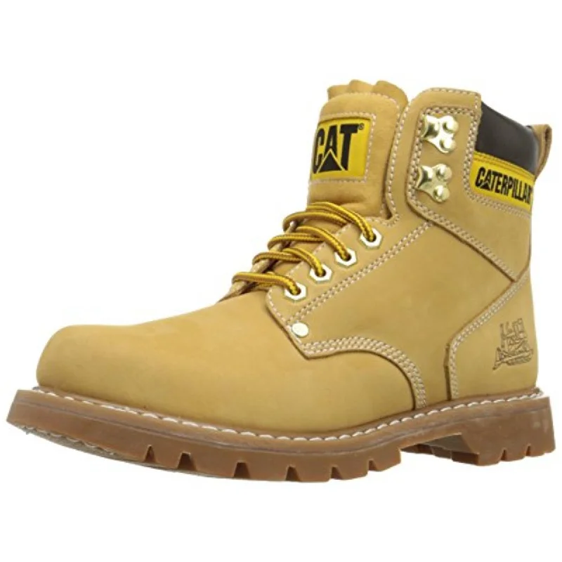 Caterpillar Mens 2nd Shift 6" Leather Oil Resistant Work Boots