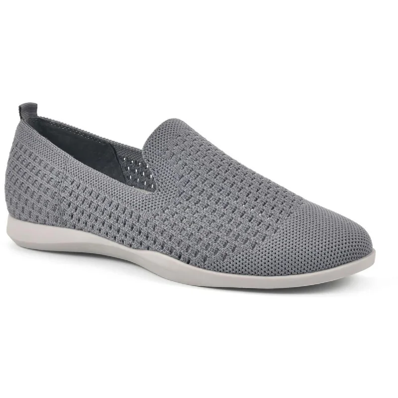 Cliffs by White Mountain Womens Pamper Knit Casual Slip-On Sneakers