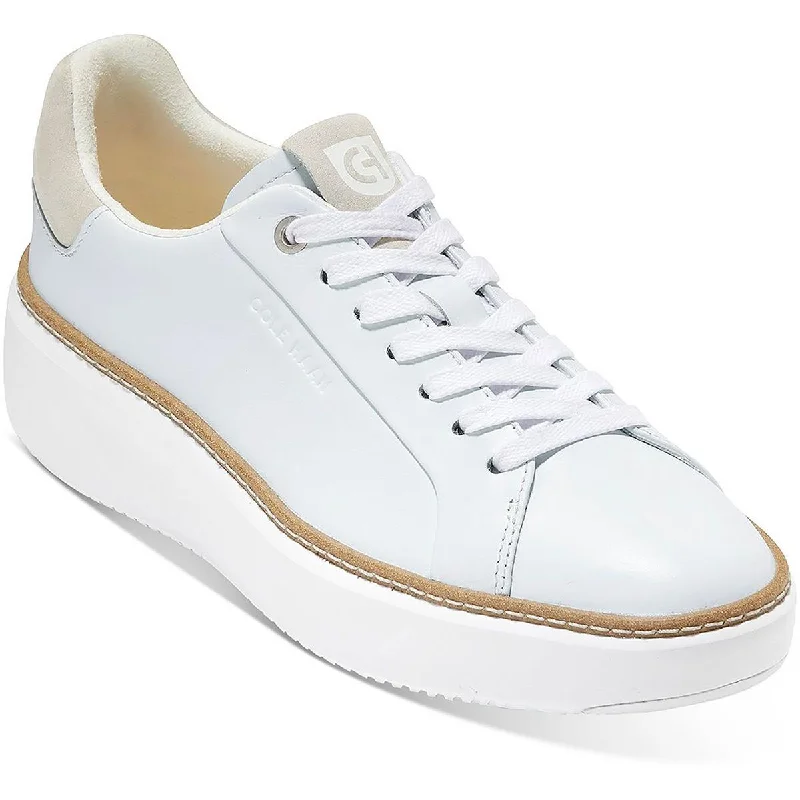 Cole Haan Womens GP Topspin Faux Leather Comfort Casual and Fashion Sneakers