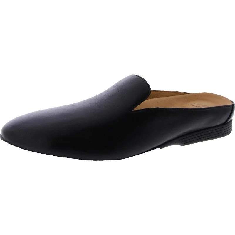 Dansko Womens Lexie Milled Napa Leather Slip-On Mules