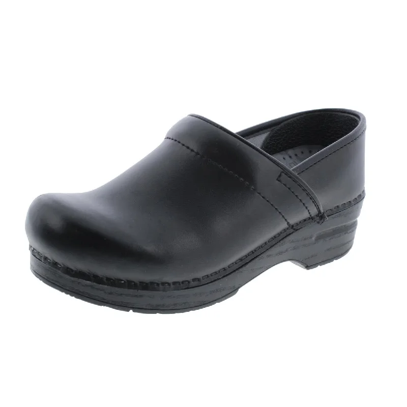 Dansko Womens Professional Leather Work Clogs