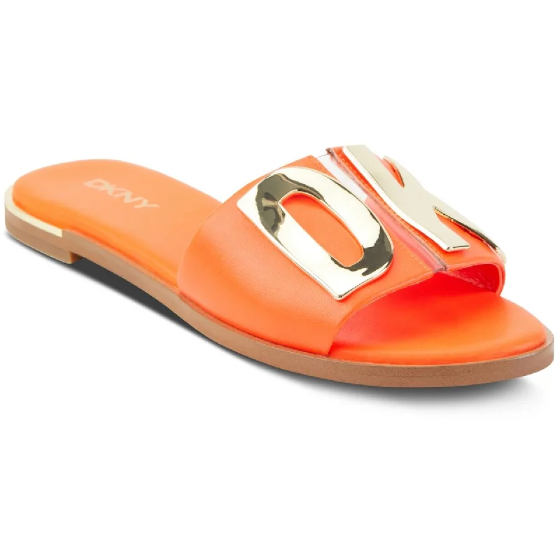 DKNY Womens Waltz Slip On Outdoors Slide Sandals