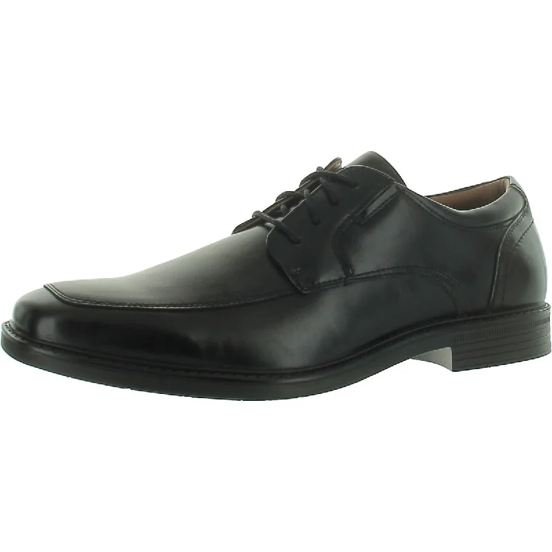 Dockers Mens Simmons Faux Leather Square Toe Derby Shoes