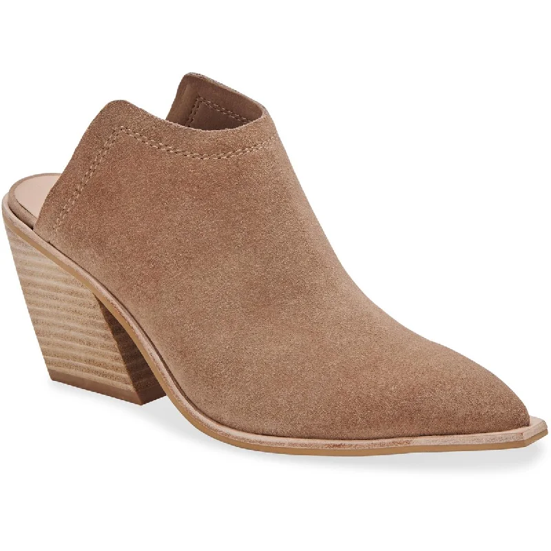 Dolce Vita Womens Sofi Suede Slip-On Mules