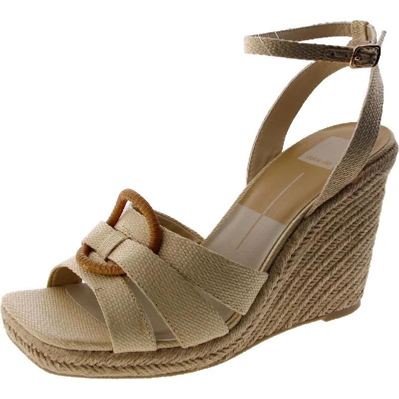 Dolce Vita Womens Woven O-Ring Espadrilles