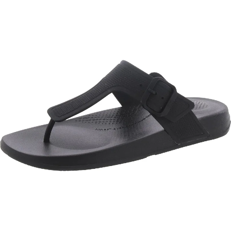 Fitflop Womens Buckle Toe Post Platform Sandals