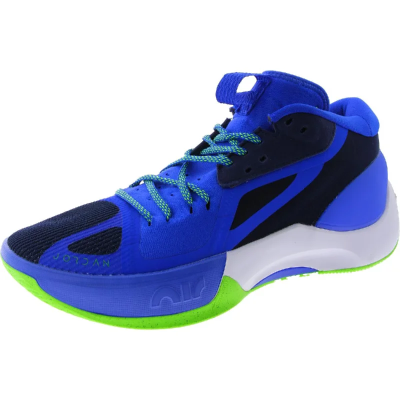 Jordan Mens Zoom Separate Lace-Up Padded Insole Running & Training Shoes