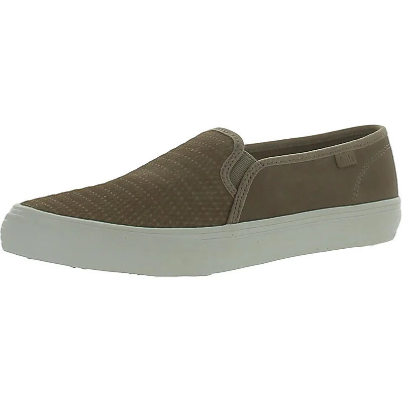 Keds Womens Double Decker Suede Lifestyle Slip-On Sneakers