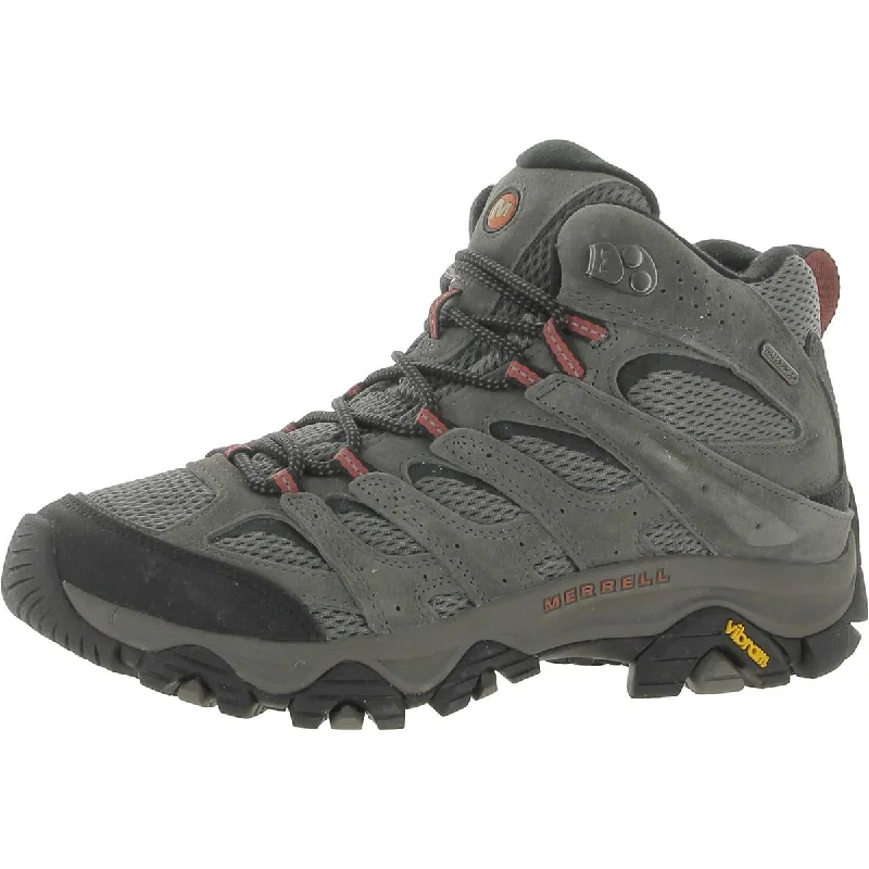 Merrell Mens Moab 3 Suede Lace-Up Hiking Boots