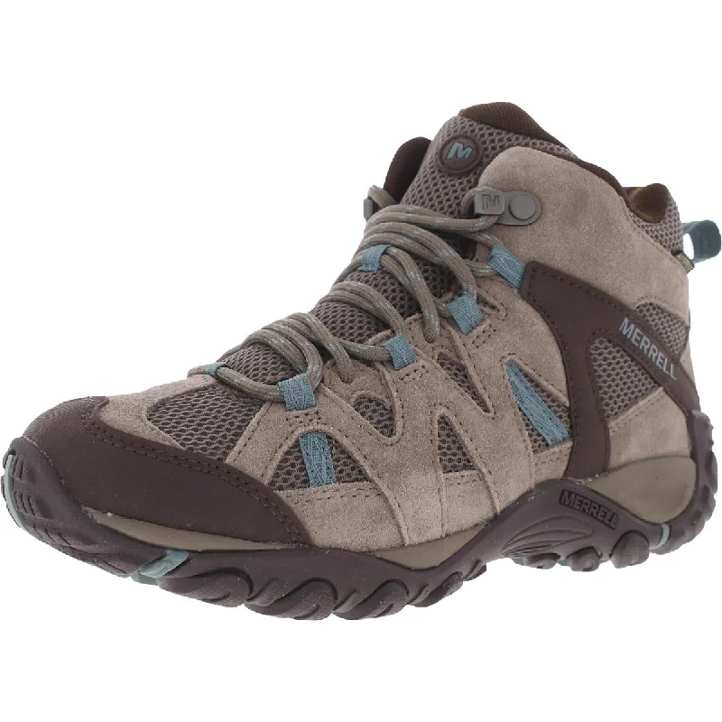 Merrell Womens Deverta 2 Mid Suede Fitness Hiking Shoes