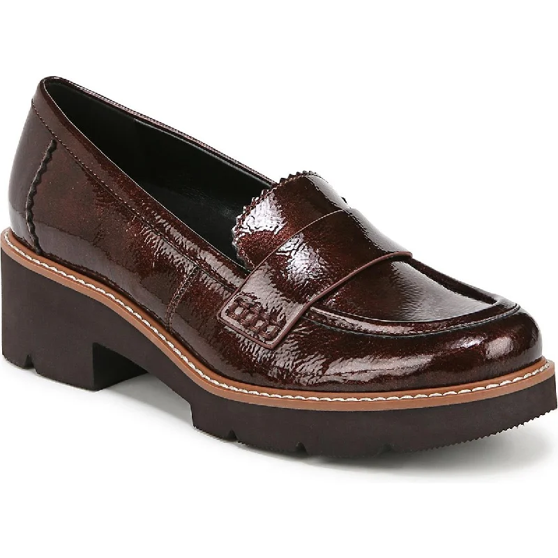 Naturalizer Womens Dakota Patent Slip-On Loafers