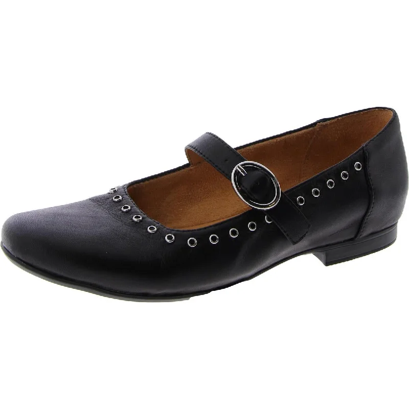 Naturalizer Womens Kelly5 Leather Buckle Mary Janes