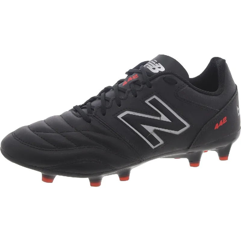 New Balance Mens 442V2 TEAM FG Leather Lace up Cleats