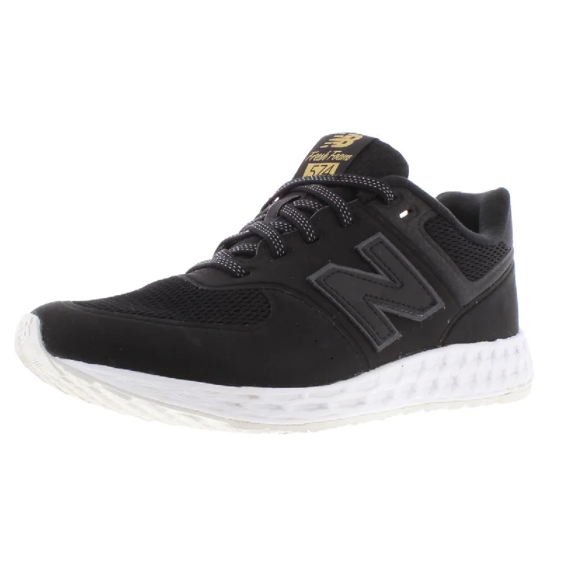 New Balance Mens Lifestyle Mesh Lace-Up Running Shoes