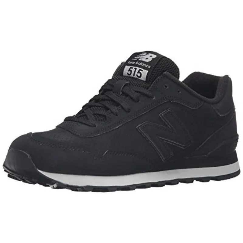 New Balance Mens Winter Stealth Faux Leather Colorblock Fashion Sneakers