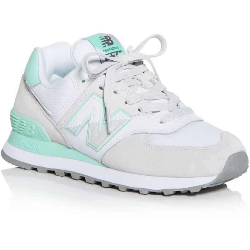 New Balance Womens Mesh Colorblock Fashion Sneakers