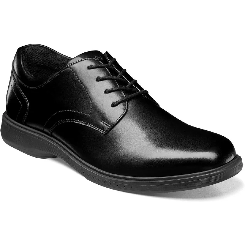 Nunn Bush Mens Kore Pro Leather Lace-Up Oxfords