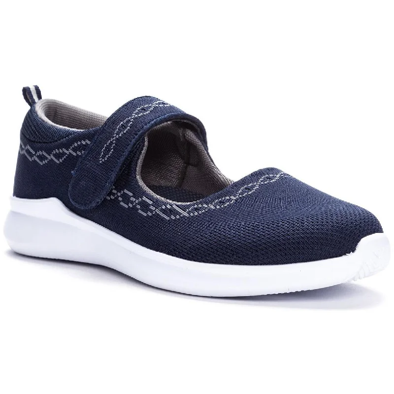 Propet Womens Travel Bound Knit Slip On Mary Janes