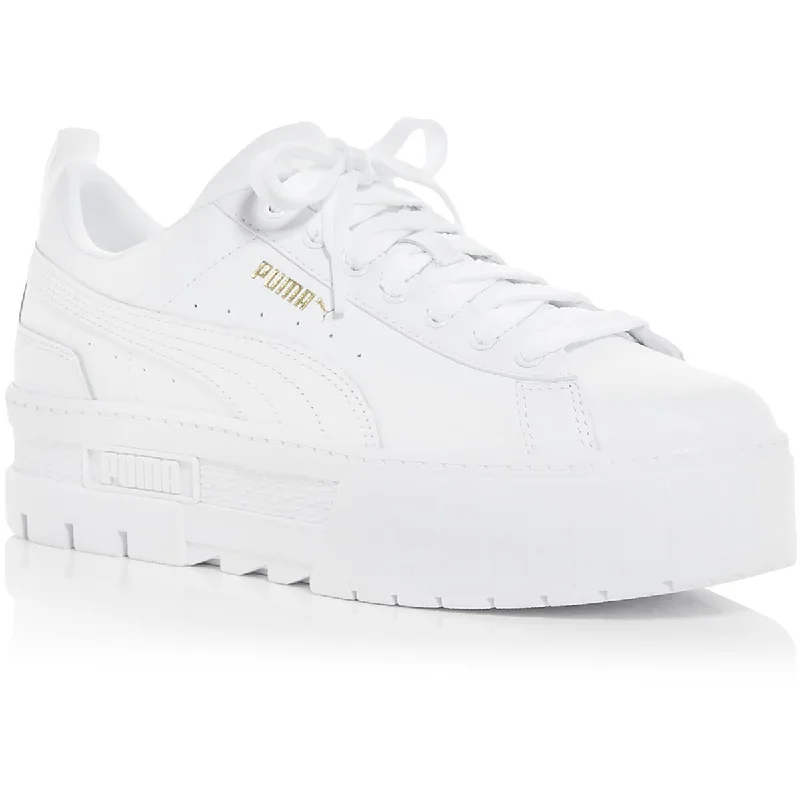 Puma Womens Leather Lifestyle Casual And Fashion Sneakers