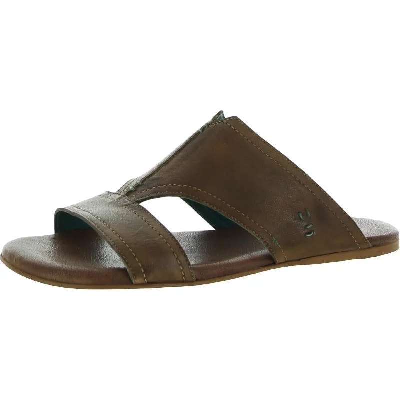 Roan by Bed Stu Womens Somerville Leather Slip-On Slide Sandals