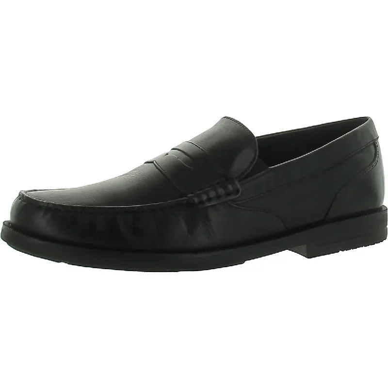 Rockport Mens Preston Leather Penny Loafers