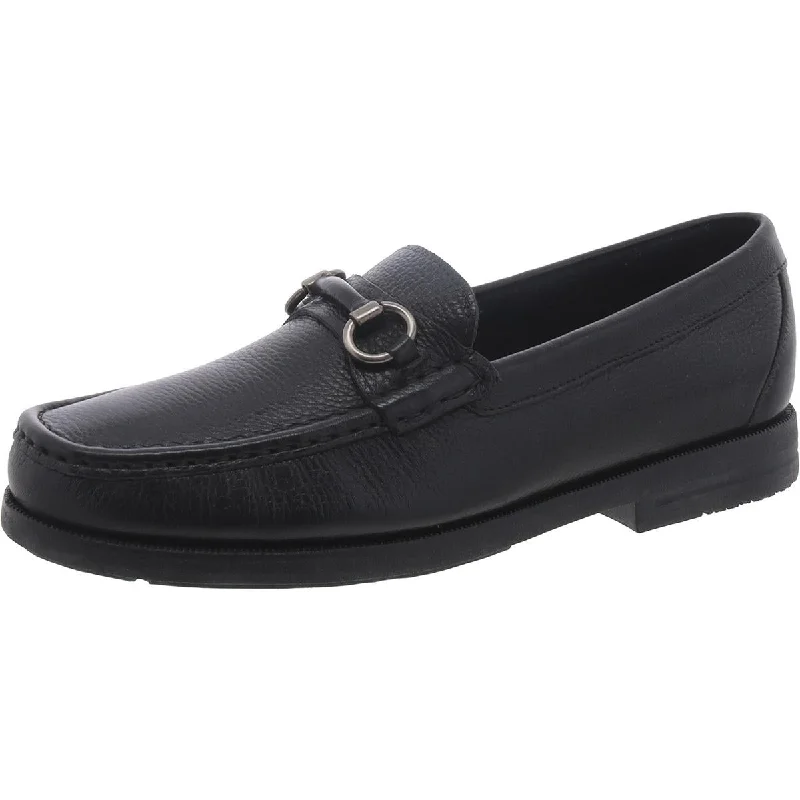 Rockport Mens Preston Leather Slip-On Loafers