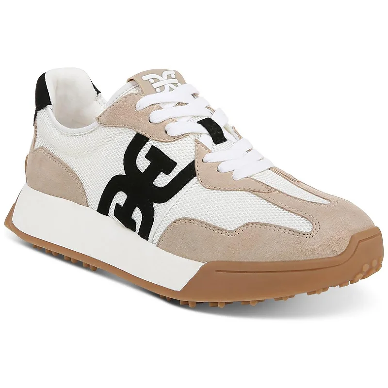 White/Tan/Black Suede