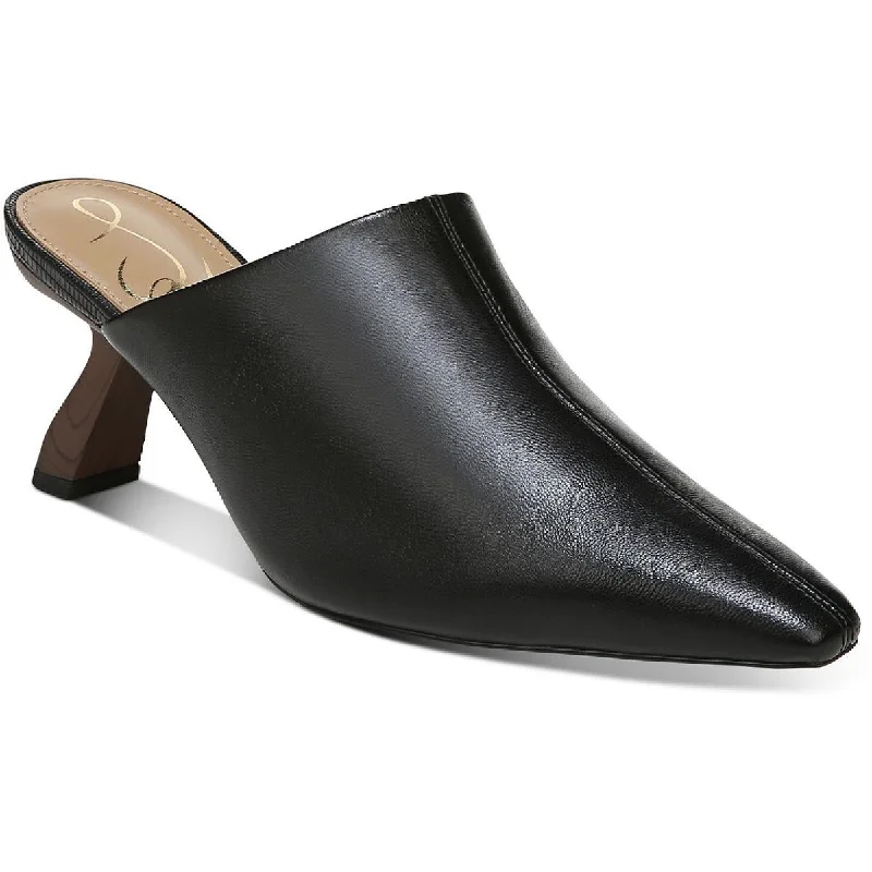 Sam Edelman Womens Skya Leather Pointed Toe Mules