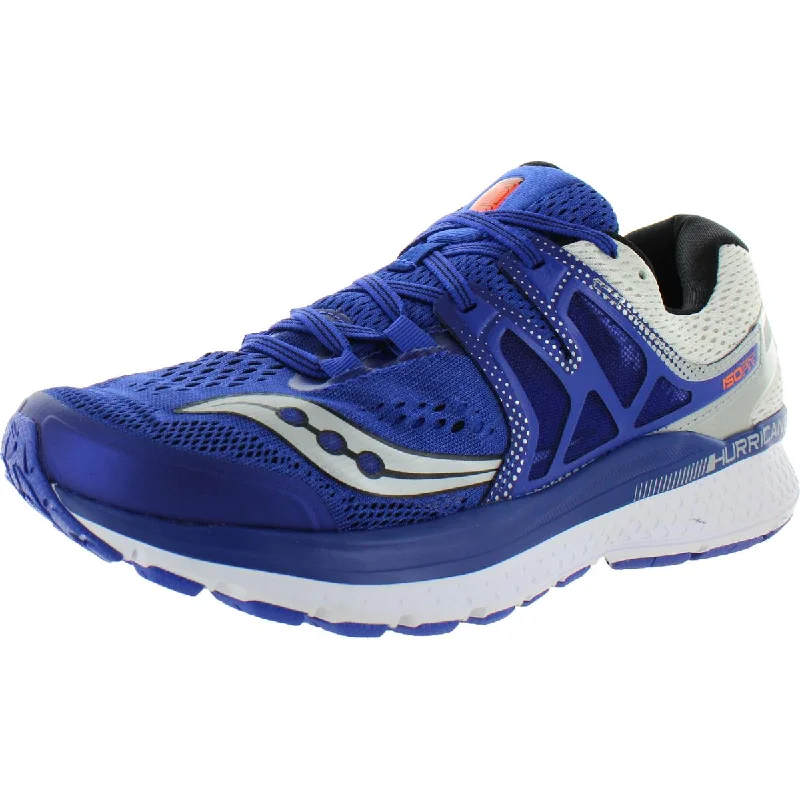 Saucony Mens Hurricane ISO 3 Mesh Padded Insole Running Shoes