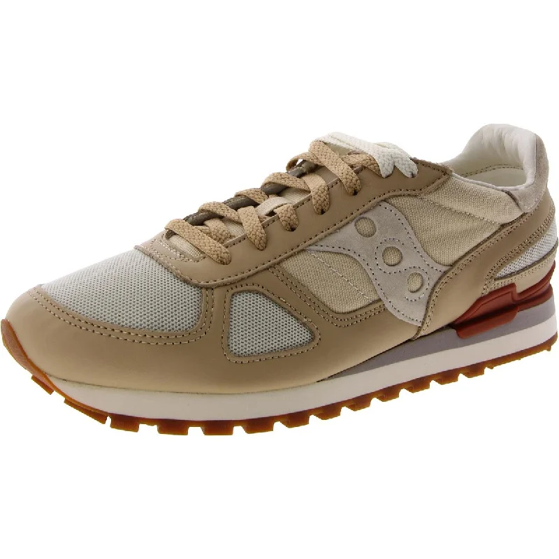 Saucony Mens Shadow Original Leather Workout Running & Training Shoes