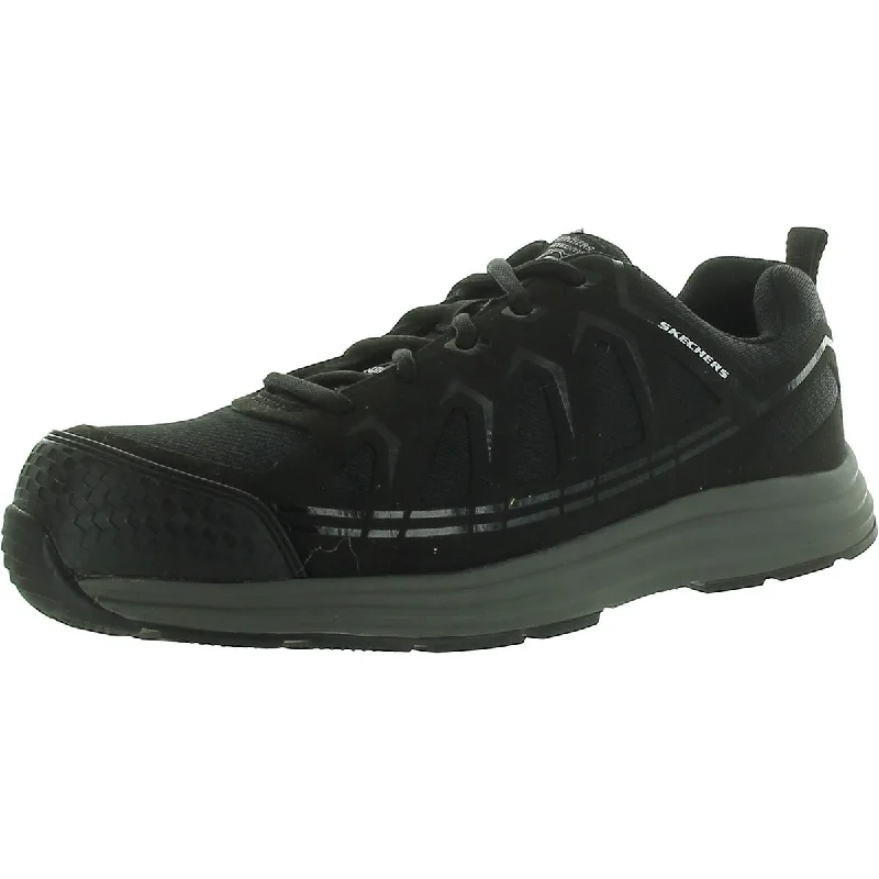 Skechers Mens Malad II Composite Toe Mesh Work & Safety Shoes