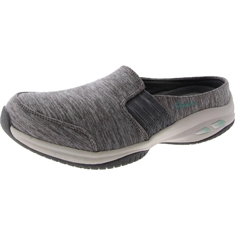 Skechers Womens Heathered Slip On Mules