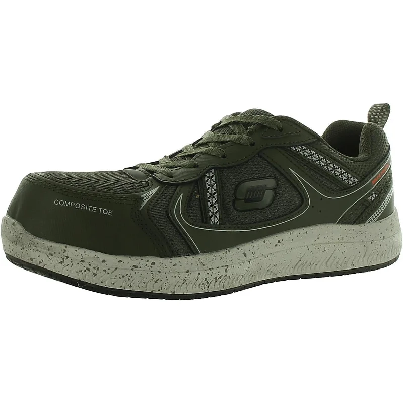 Skechers Womens Jaily Comp Toe Slip-Resistant Work & Safety Shoes