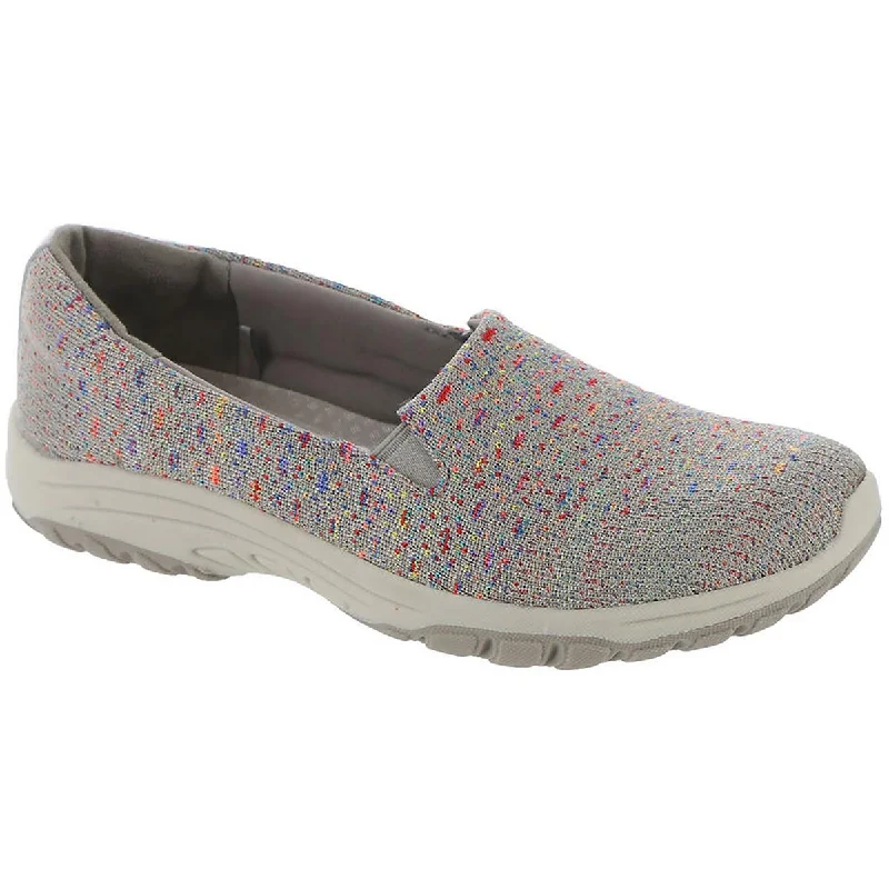 Skechers Womens Reggae Fest 2.0 Laceless Stretch Slip-On Sneakers