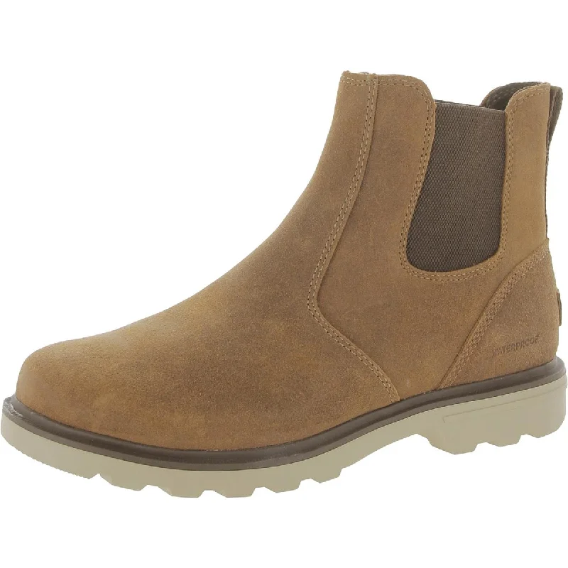 Sorel Mens Carson Suede Outdoor Chelsea Boots