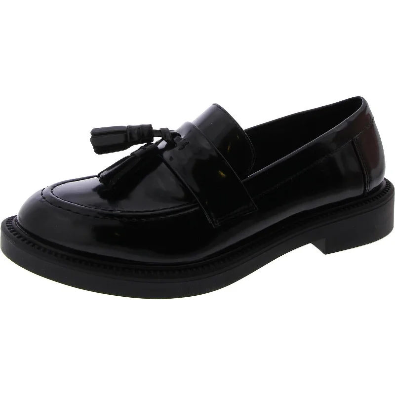 Steve Madden Womens Helen Patent Penny Loafers