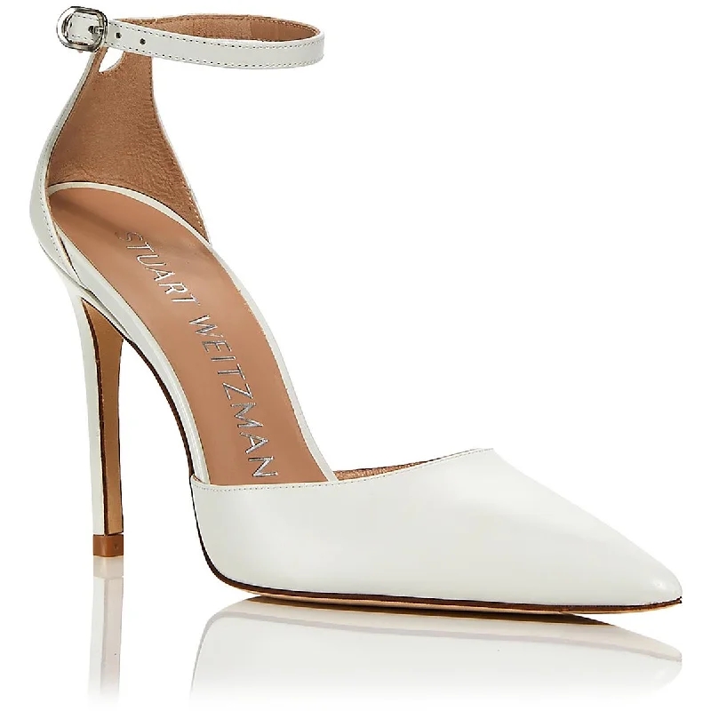 Stuart Weitzman Womens STUART 100 Leather Pumps