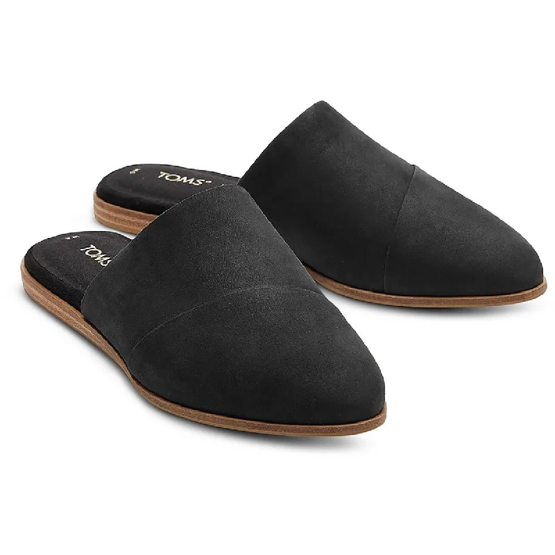 Toms Womens Jade Faux Leather Slip On Mules