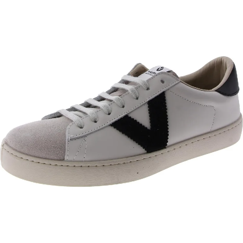 Victoria Womens Leather/Suede Logo Casual And Fashion Sneakers