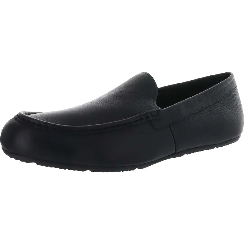 Vionic Mens Tompkin Leather Slip On Moccasins